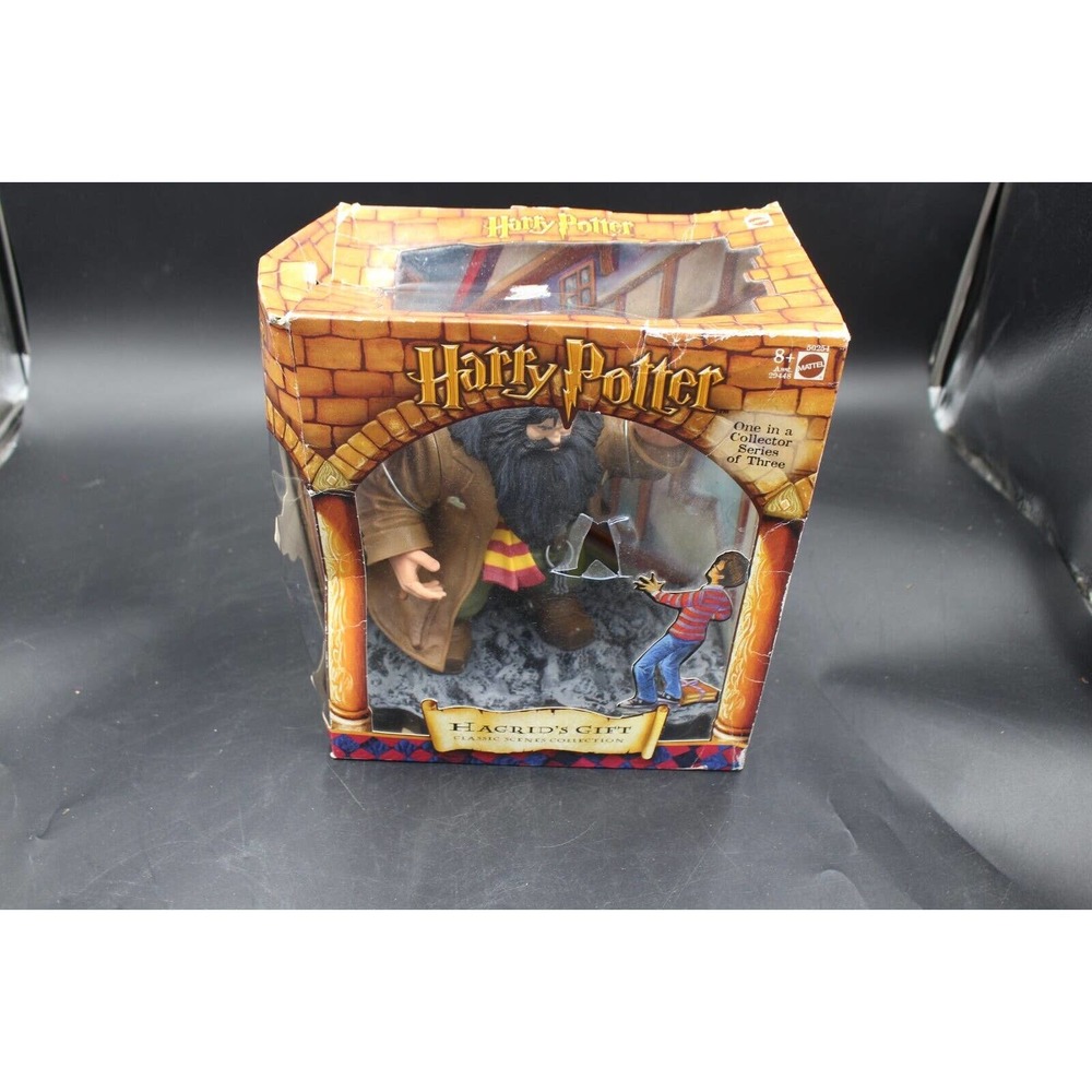 HARRY POTTER Classic Scenes Collection Hagrid's Gift 2001 Mattel